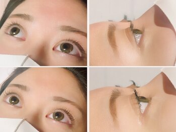 チップタップ tip top目白店の写真/完全個室でご希望イメージに合わせてデザイン。良質なパーマ剤を使用し理想の目元へ【目白/池袋/高田馬場】