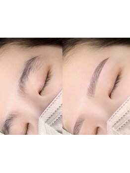 アイブロウメニューがあるサロン