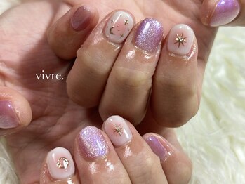 ヴィーヴル(vivre.)/マグネット/ミラー/チーク