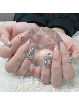 ラヴィ(Ravi)/オーロラガラスフレンチ♪