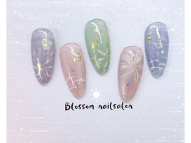 花火ネイル