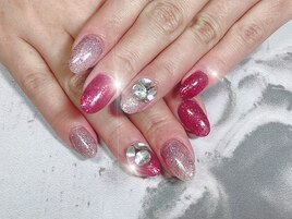 グリッターネイル