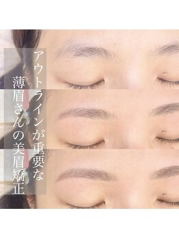 エムブロウ 福岡天神店(M brow)/薄眉＊美眉毛アイブロウstyling