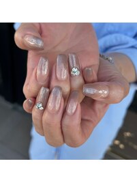 キラキラグラデーションネイル♪