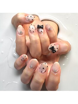 アヤネイルズ アンド アイラッシュ(AYA NAILZ.＆Eyelash)/100mins 持ち込みアート