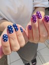 個性派☆ドットネイル