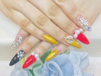 ブリエカドー(Briller Cadeau)/和柄スカルプネイル