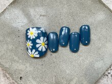 カラ ネイル 中津店(calla nail)/フット☆フラワーネイル