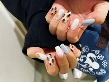 キキネイル 二子玉川(kikinail)/アニマルネイル　レオパード