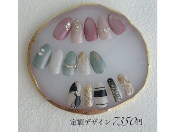 ココ ネイル サロン アンドスクール(COCO.NAIL SALON&SCHOOL)/2月からの定額デザイン7350