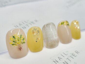 ネイルフロンティア 吉祥寺(NAIL FRONTIER)/ミモザブーケ11980円