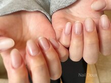 ネイル ドゥ 岡山駅前店(Nail Doux)/自爪クリア仕上げ