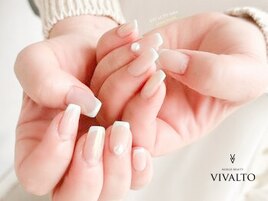 冬ネイル/フレンチ