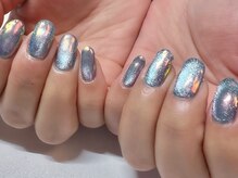 シックネイル(CHIC NAIL)/水色ネイル/ブルーネイル