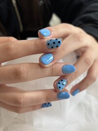 ベイビーブルー & ドット