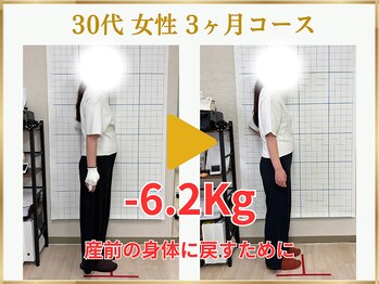 東広島あい整体院/30代ダイエット実績
