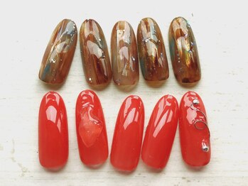 ネイルズオブレオ 梅田(Nails of LEO)/店内サンプル★レオコース￥6600