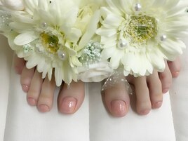 シアー桜カラー☆フット