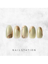 ネイルステーション ルミネ新宿1店(NAIL STATION)/ニュアンスネイル／パラジェル