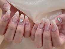 ルレーブ(LE REVE)/チップ長さ出し　ワンホンネイル