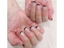 フレンチネイル　¥5000～