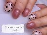 【ネイル　ショート自爪】初回限定！シンプルアート　ケア.オフ込み！