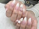 カラグラデーションネイル
