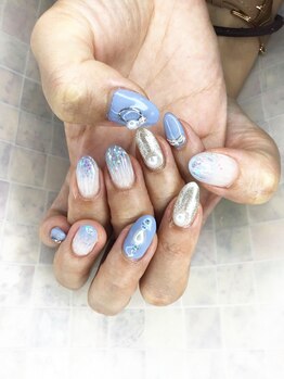 【夏】バカラネイル