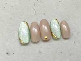 綺麗めグリーンマグネット