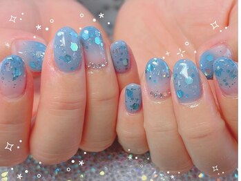 バーロ ビューティールーム(Balo Beauty Room)/梅雨ネイル　三軒茶屋