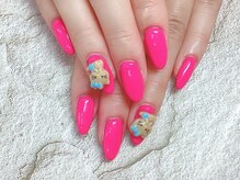 ジャスミンネイル(Jasmine Nail)/ジェル☆シンプルビジューコース