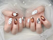 テセネイル(Tese Nail)/チョコチップくまちゃんネイル*