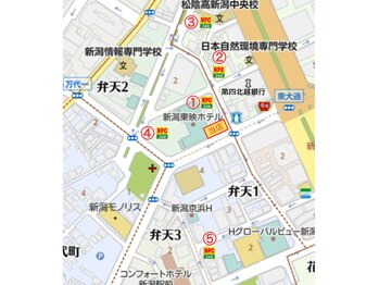 痩身専門店エステティックサロン コクア(KOKUA)/提携駐車場一覧