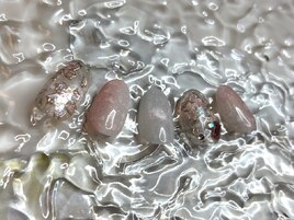 【26`3月定額】ふんわりラメ桜