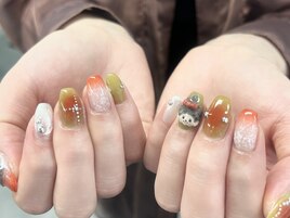 手作りキャラクターネイル