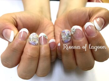 リオッサ オブ ラグーン(RIOSSA of Lagoon)/ニュアンスピーコック×チーク