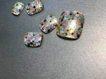 オーラリー ネイル アート メゾン(ORRERY nail art maison)/フット / パステルホログラム