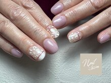 ネイルセッション(nail session)/ホワイトレオパ