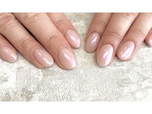 ネイルサロン プラナージュ(Planage)/オフ込7000円　オーロラミラー