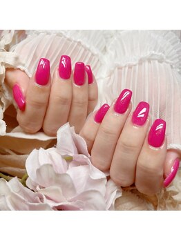 推しカラーネイル