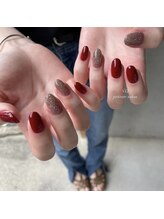 ルート12/秋ボルドーネイル