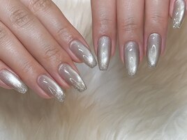 ガラスマグ×フラッシュグラデ