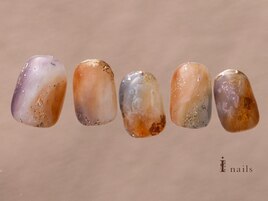 ニュアンス秋色天然石
