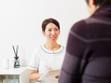 フィニシオンの雰囲気（「身体の声を感じ取り、最適な施術を」）