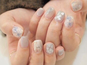 ブローチ(BRooCH)の写真/シンプル～こだわり派まで大満足◎自分らしさと遊びゴコロをたっぷり詰め込んだネイルはココで決まり☆