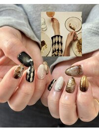 モチーフニュアンスネイル