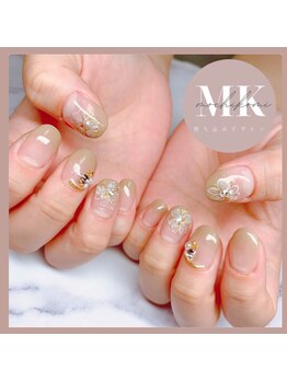 ケイス(Caise)/持ち込みデザイン☆お花ネイル