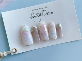 ネイルンデコ (Nailn Deco)/8月オススメSelect Nail ¥4980