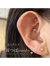 【期間限定！耳つぼジュエリー★で健康+キレイ可愛く】12粒　¥2780