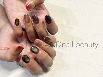 アンドネイル ビューティー(AND nail,beauty)/夏ネイル/マグネット/藤沢